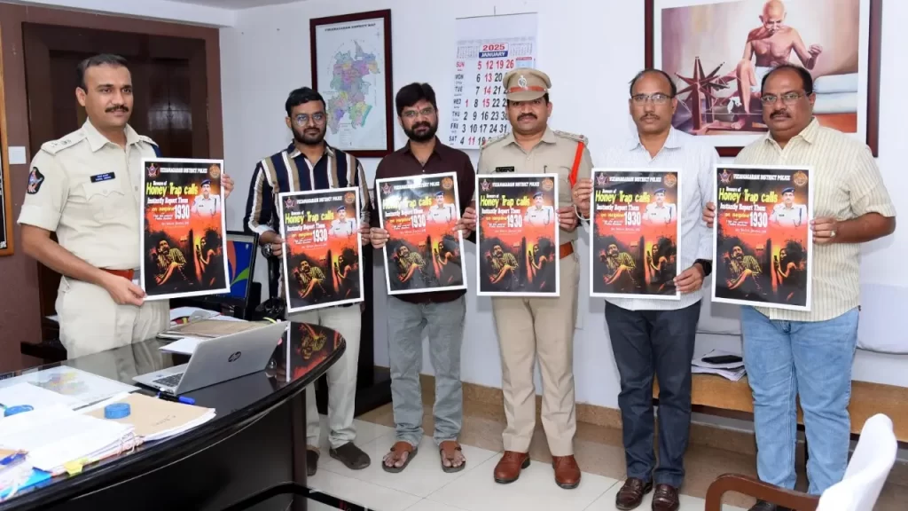 Andhra Pradesh police launch awareness campaign on 'honey trap' cyber scams
